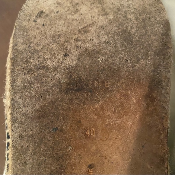 CÉLINE by Phoebe Philo Pointed Espadrilles - Picture 7 of 8